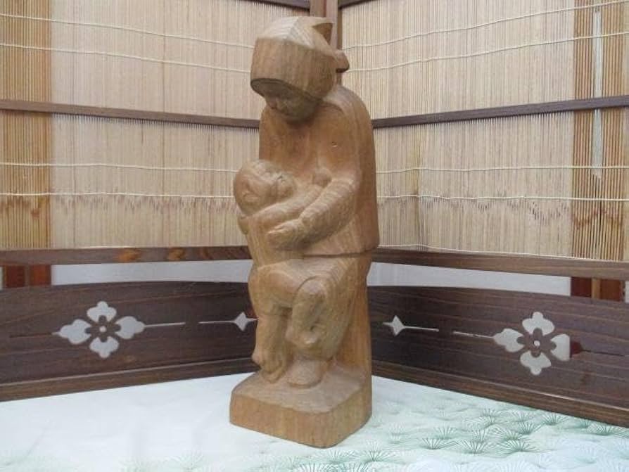 木製伝統人形 彫刻　童子舞　内藤光石作 Yahoo!オークション - ED507 時代物【名工 熊谷幸太郎 作