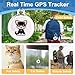 GPS Tracker for Vehicles,Portable Real-Time Tracking Device with Global Coverage for Cars, Kids,Cat,and Dogs – No Subscription, Monthly Fees, or SIM Card Needed（Cat Style）