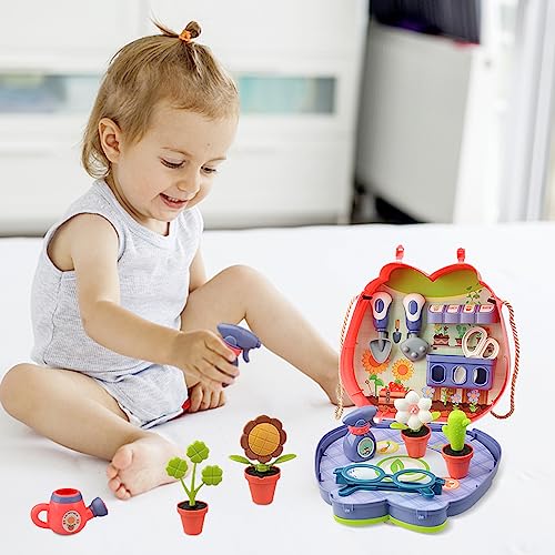 jardinagem para crianças,Brinquedo cabrincar ao ar livre para crianças - Brinquedos brincar jardim c