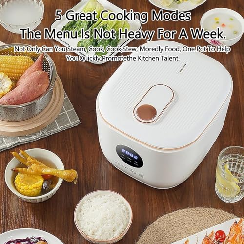 3l Low Sugar Rice Cooker, Mini Versatile Rice Steamer, 24-hour Smart Appointment, 5-in-1 Multi-cooker, 8 Hours Heat Preservation, Non-stick Inner Pot With Steaming Basket - Image 3