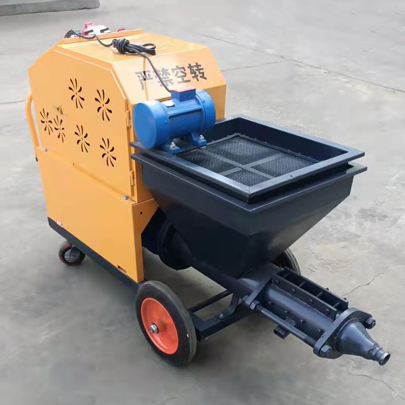 Adjustable Cement Mortar Sprayer Machine for Construction Heavy Duty Concrete Mortar Spraying Machine Efficient for Cement Plaster and Dry Mortar