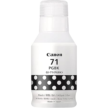 Dubam GI-70 Black Ink Bottle for Canon PIXMA GM2070, GM4070, G5070, G6070, G7070 Printers (Black 
