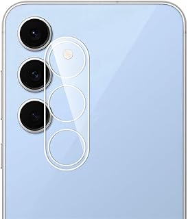 واقي عدسة الكاميرا من اروز لهاتف سامسونج اس 25 اف اي، زجاج مقسى، تغطية كاملة، حماية من السقوط