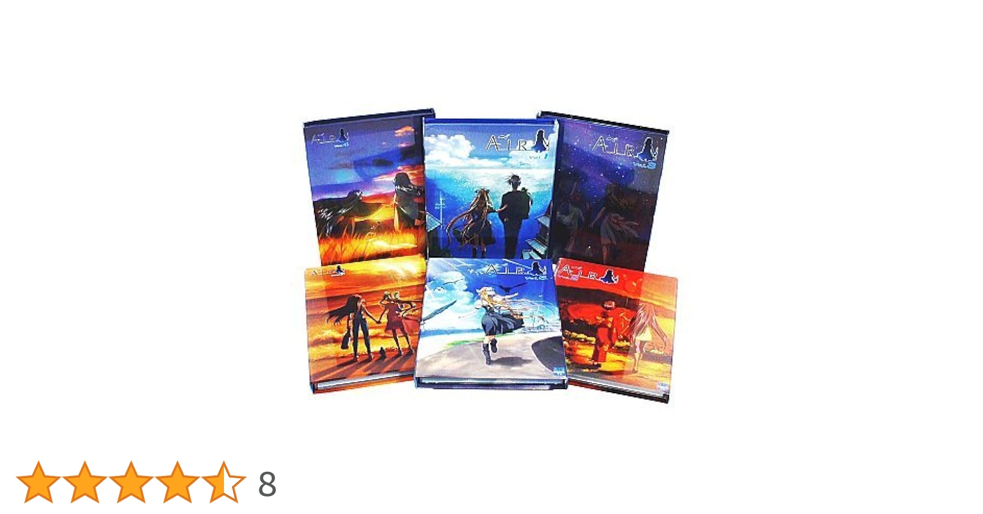 Amazon.co.jp: AIR エアー 全6巻セット [マーケットプレイス DVD