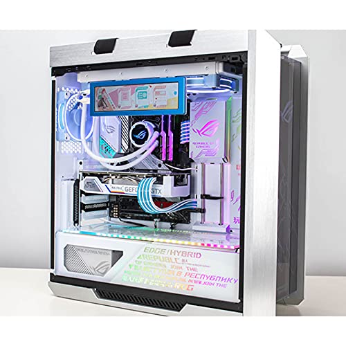 Tragbarer PC-Gehäuse-Monitor, Universeller 8-Zoll 1280x800 IPS LCD-Bildschirm, Videoanschluss, Typ-C-Stromversorgung, Für CPU-GPU-Anzeige