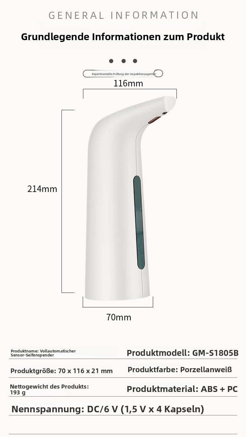 NORSKY - Induction SOAP Dispenser(Tiefrote Mahagoni-Maserun)