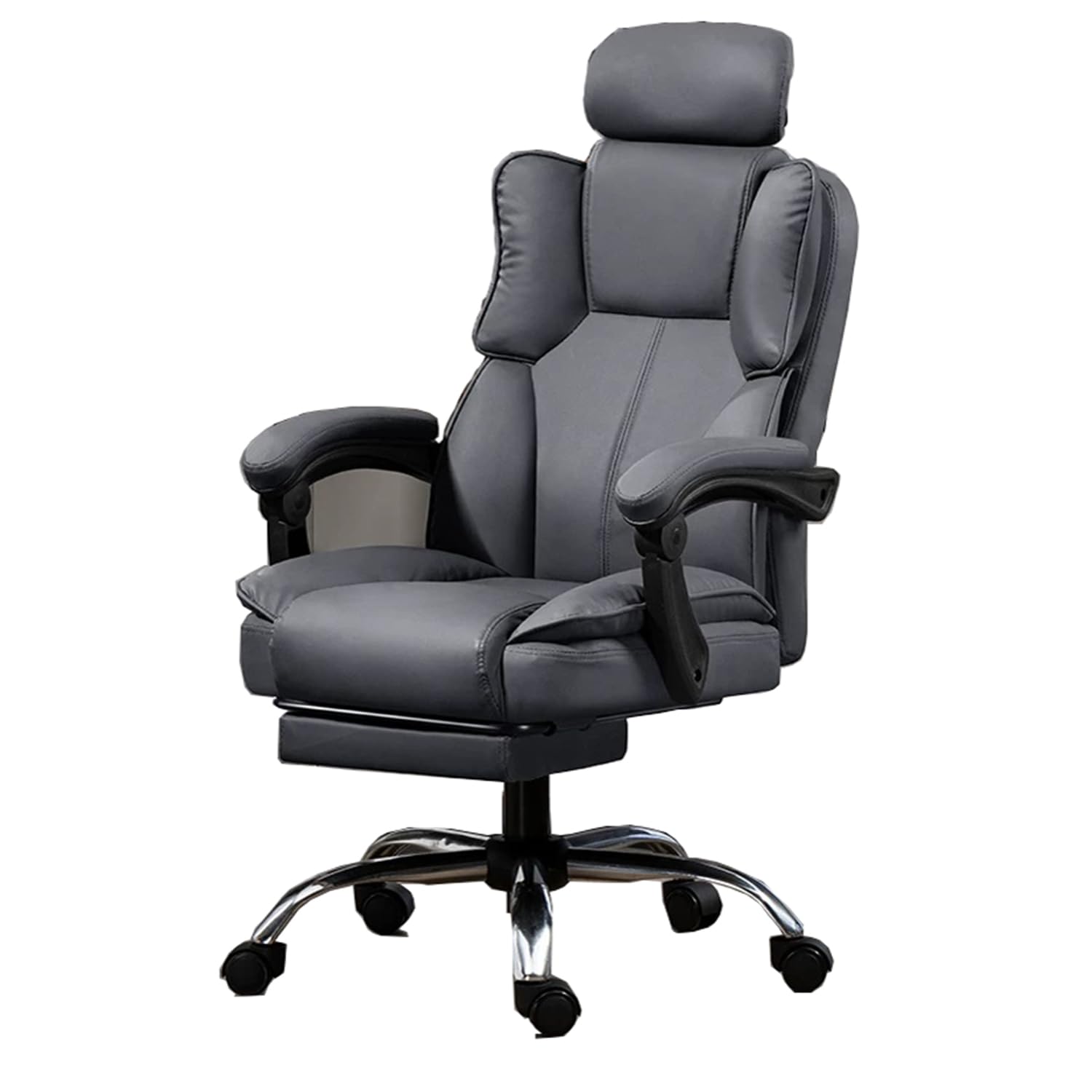 DCHKQUNMR Computer chairs, office chairs, executive chairs, height-adjustable, with footrests and adjustable headrests, suitable for home and office use