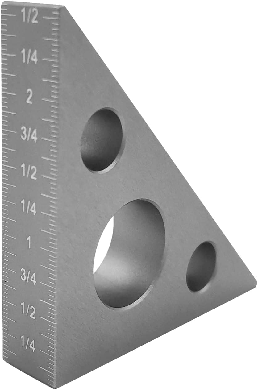 90/45 Degrees Woodworking Measurement Block Bridge City tools Right ...