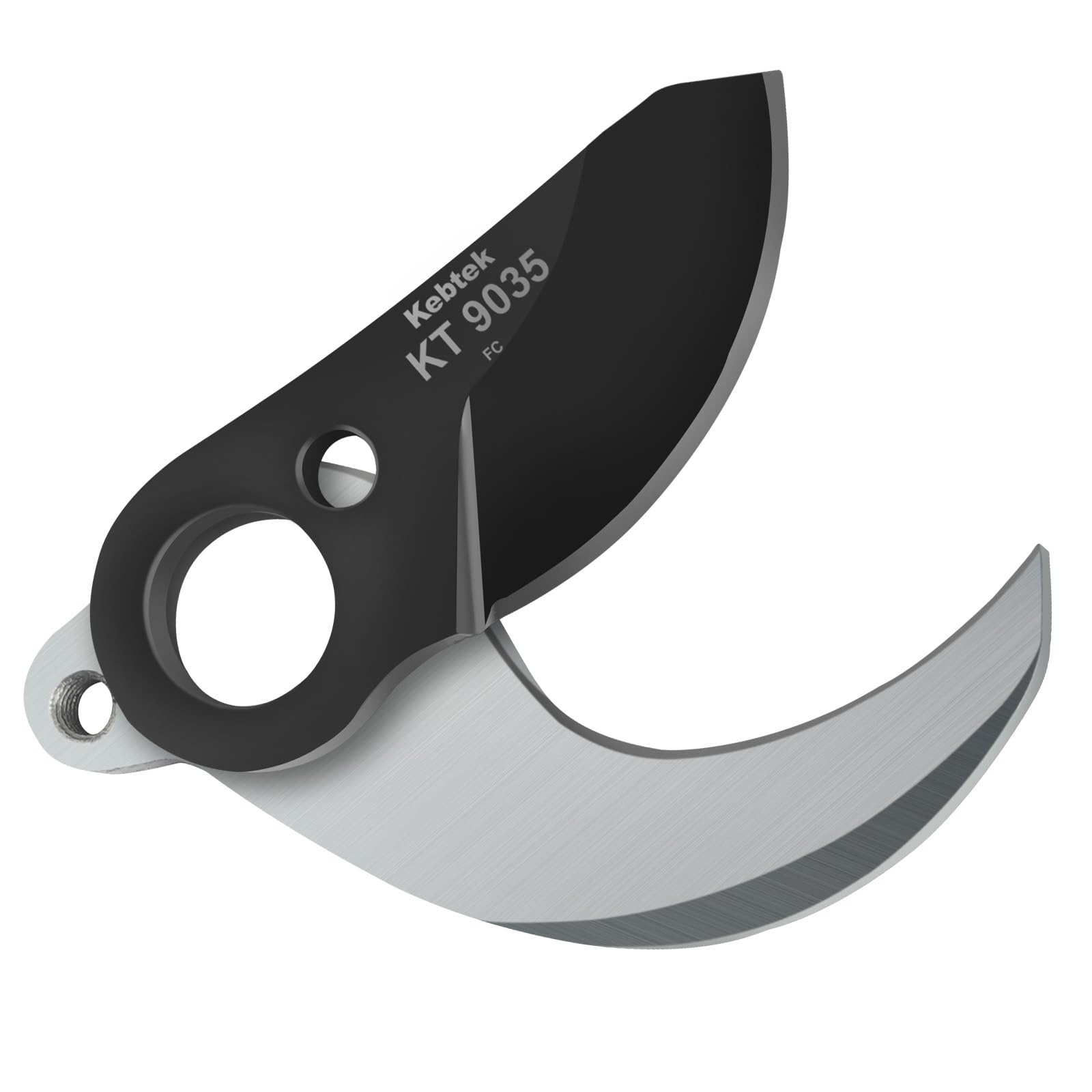 Kebtek 電動剪定バサミ 品番KT 9035、KTE35 替刃セット スペアブレード 日本製 SK5テフロン鋼刃 枝切り電動鋏の替刃 切断径35mm