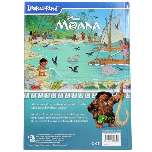 Disney Moana Look and Find Activity Book - PI Kids - Image 2