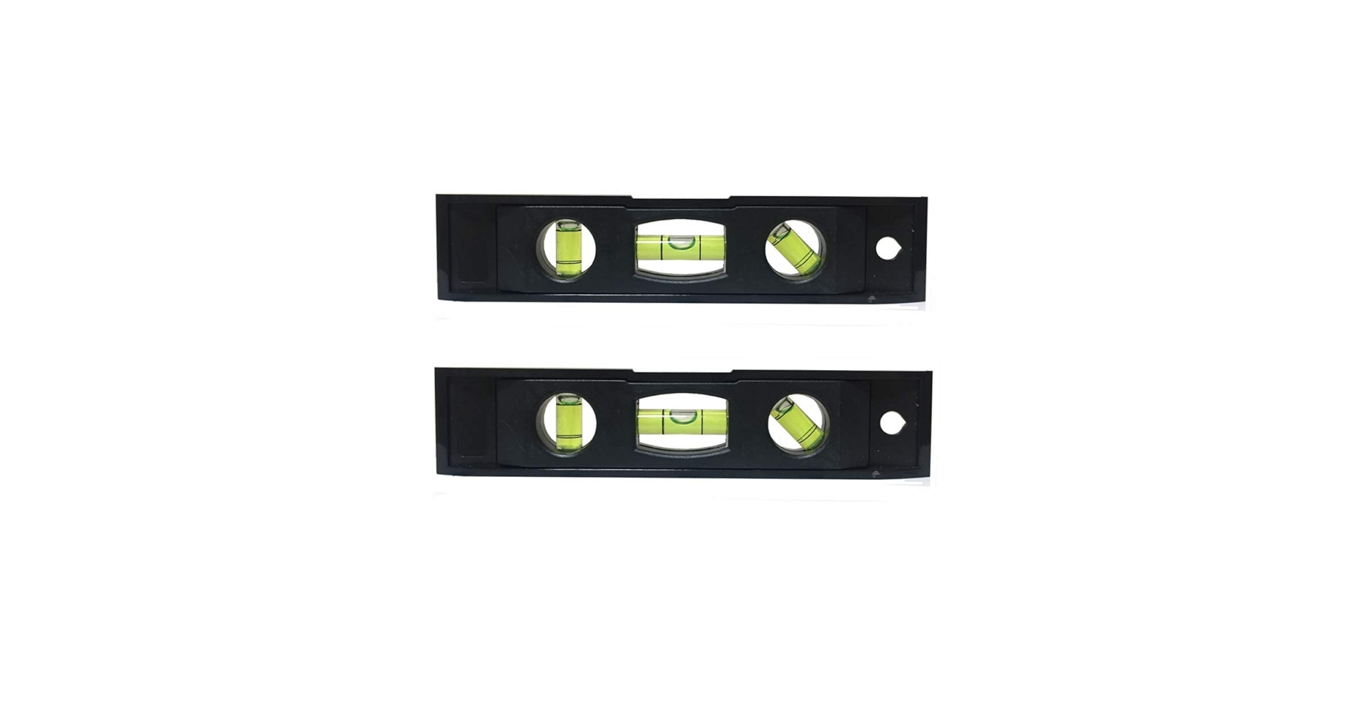 2pcs 6 inch Torpedo Level Magnetic Box Level with 180 90 45