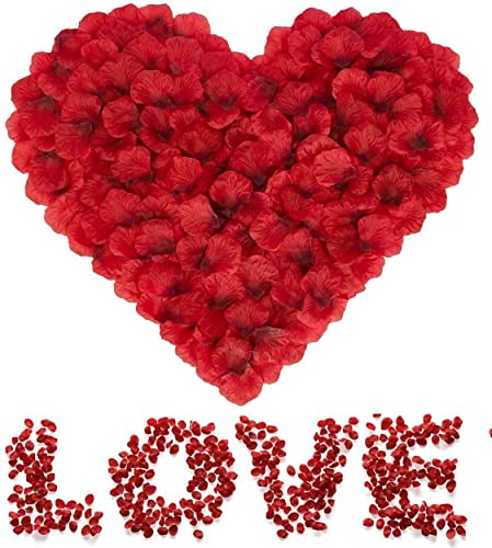Wybtbm 3200 Pezzi Petali di Rosa in Seta, Petali