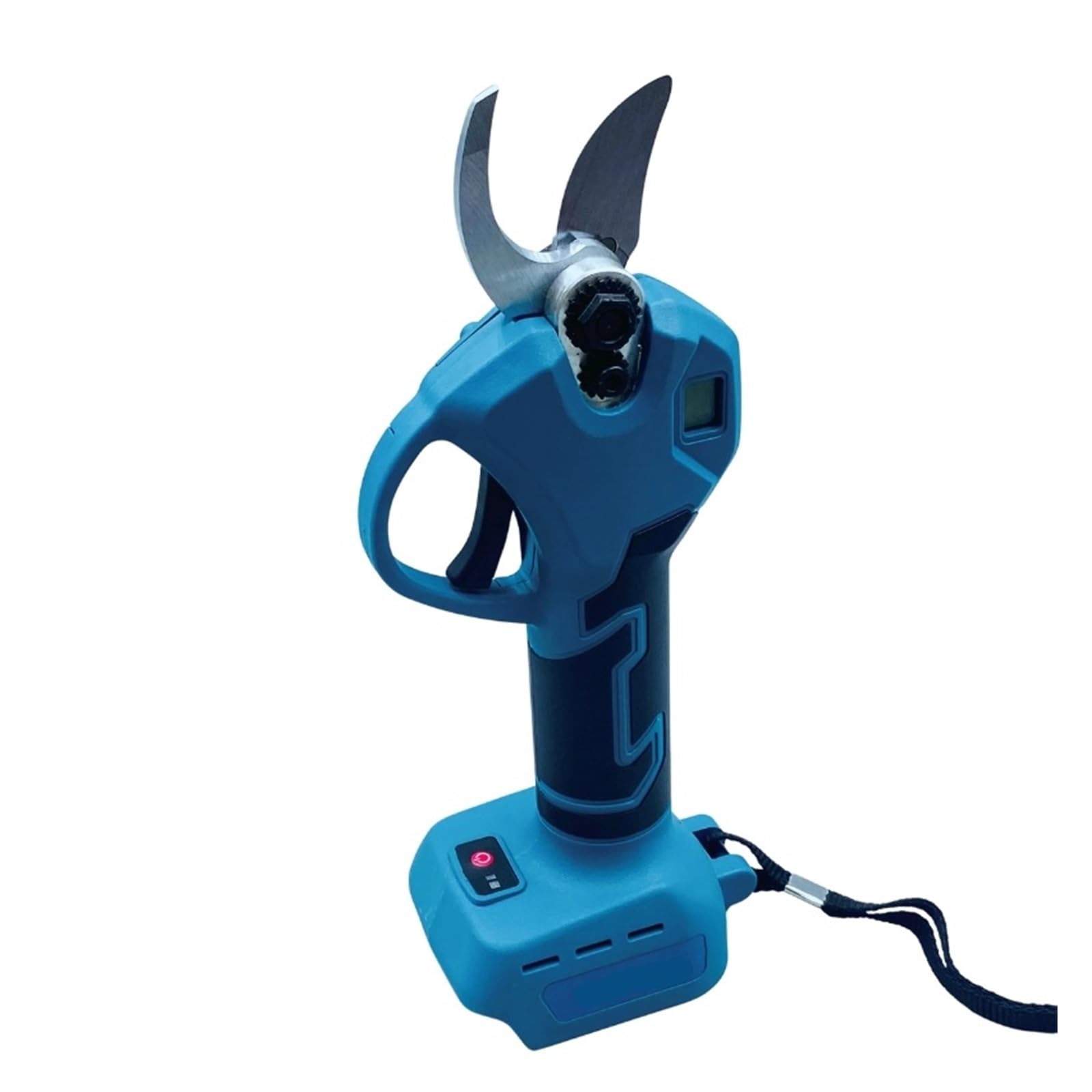 Tijeras de podar eléctricas con pantalla LED sin escobillas, cortador poda, herramienta profesional jardín en maceta for árboles frutales, batería 18V(1battery 1charge)