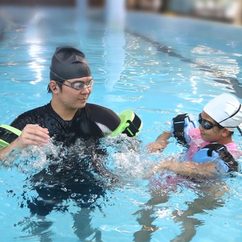 KAHDGSS 1Pair Foams Swim Cuffs Ankles Arm Belt With Quickly Release Buckle Water Aerobics Float Hoop For Swim Training