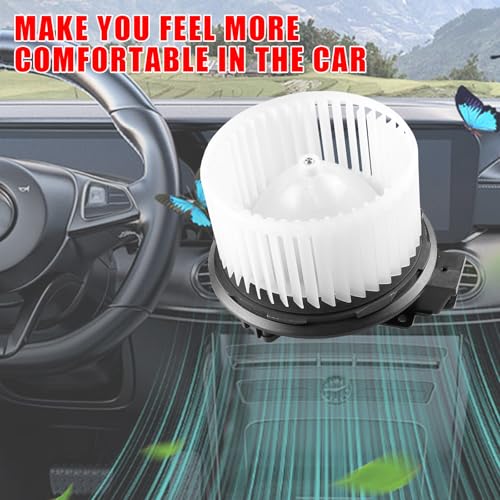 Image of AC Blower Motor Fan Replacement Fits for 2012-2019 for Ford Explorer | Flex, Taurus, Police Interceptor Sedan Utility, for Lincoln MKS /MKT- HVAC Heater Blower Motor Assembly Front, Replace 700274