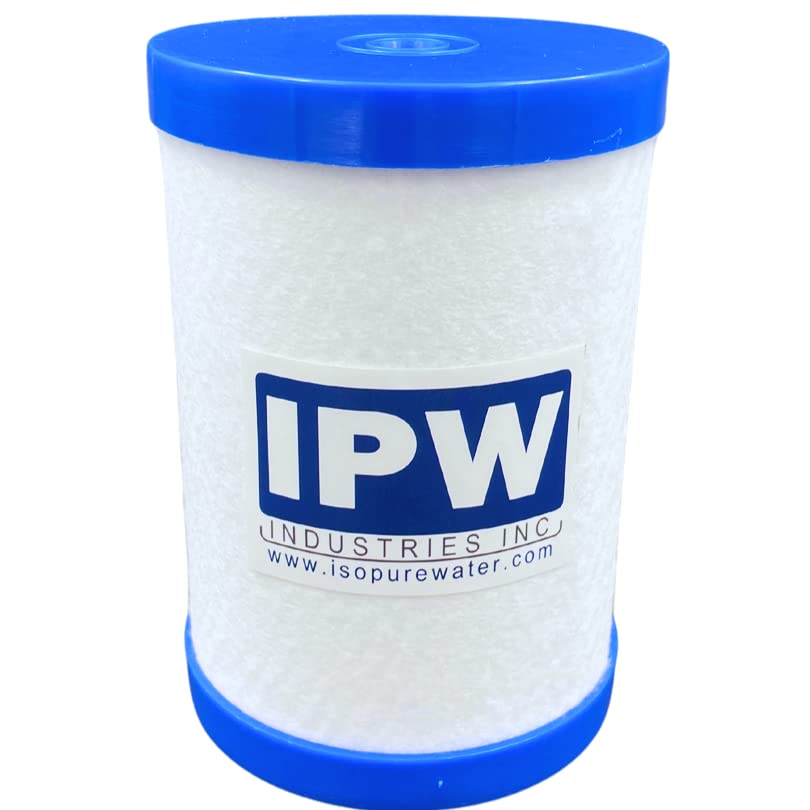 IPW Industries Inc. Compatible Replacement CB6 Hydro Guard 0.5 Micron Carbon Block Water Filter for MP System - 3/8" NPT