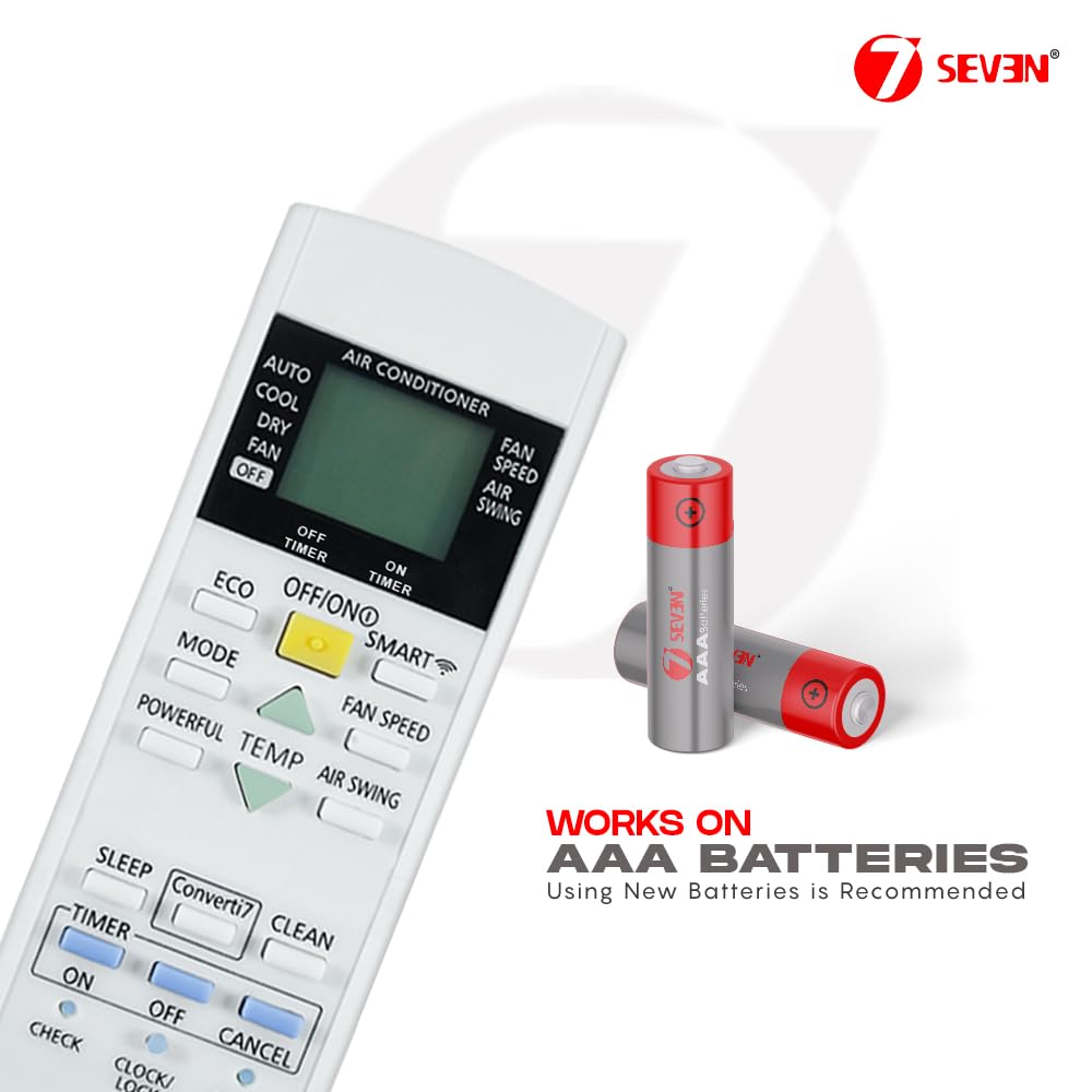 Review 7Seven® Compatible With Panasonic Smart Ac Remote Control 5 Review 7Seven® Compatible With Panasonic Smart Ac Remote Control