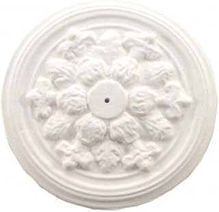 Dolls House Victorian Ceramic Large Ceiling Rose Miniature Light Accessory 1:12