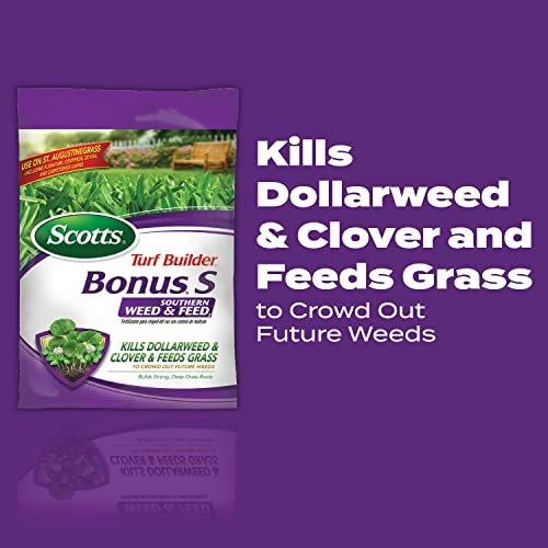 Scotts Turf Builder Bonus S Southern Weed & Feed2, Weed Killer and Lawn Fertilizer, 5,000 sq. ft., 17.24 lbs. - Image 6