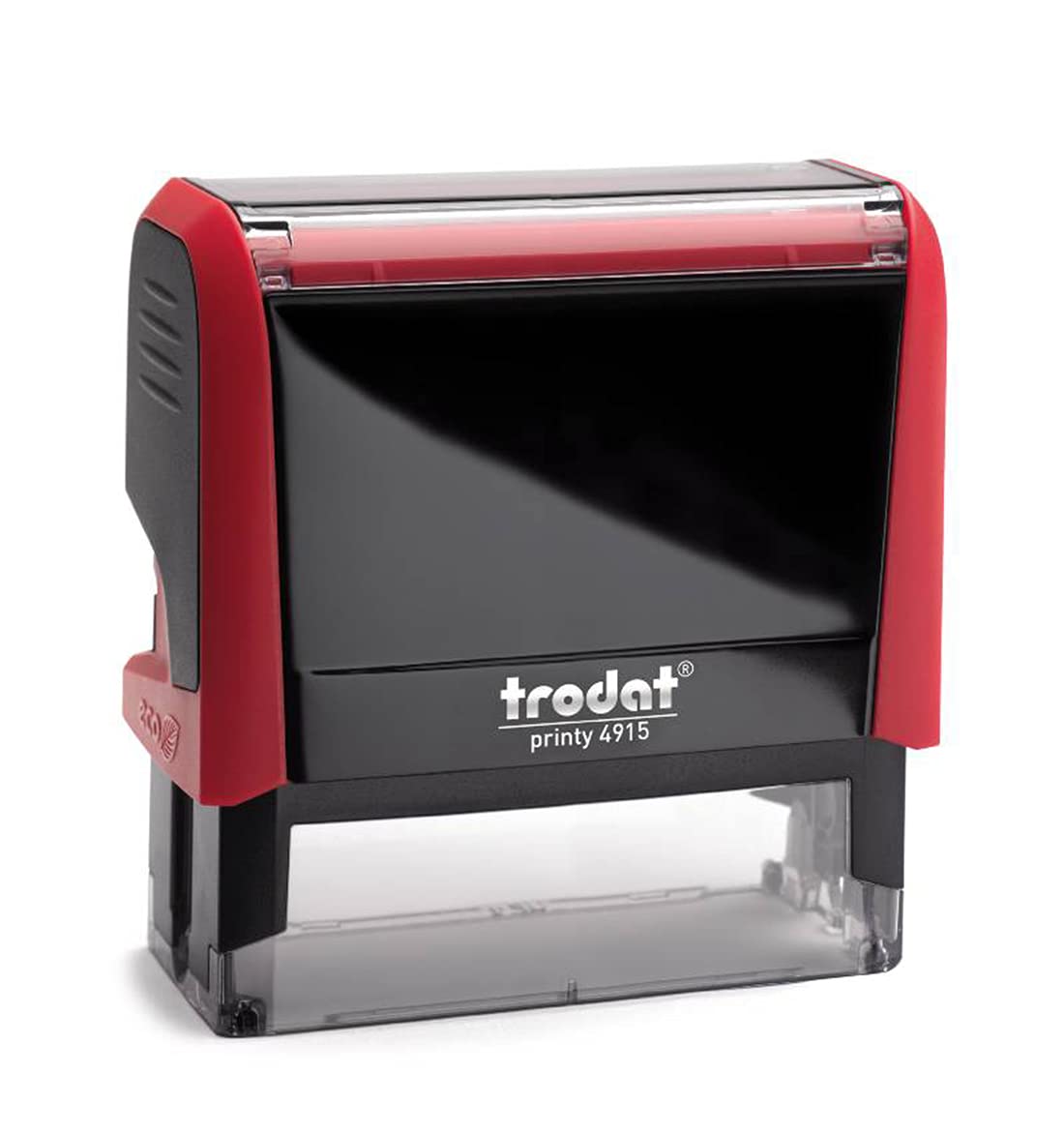 Pieczątka Trodat Printy 4915 (70 x 25 mm), na 5 wierszy, w różnych kolorach, do samodzielnego tworzenia online (czerwona)