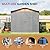 10×8FT Metal Shed & Outdoor Storage Shed with Floor Frame,Steel Tool Multi-used Shed with Vents,Lockable Doors,Window,Compact Tool Shed for Backyard, Patio, Lawn and Garden Various Storage(Matte Gray)