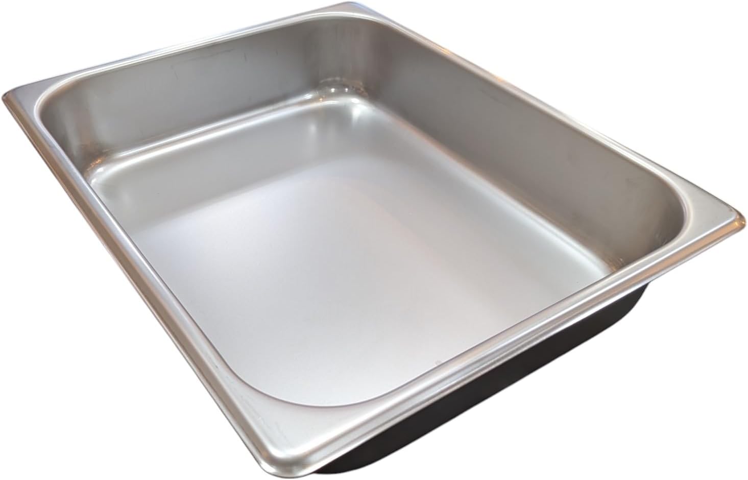 SUNRISE Commercial Grade Stainless Steel Straight-sided Hotel Pan, NSF listed (3, Full Size x 1")