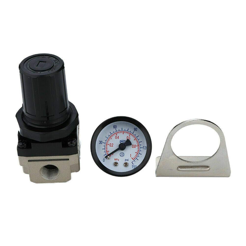Détendeur de filtre à air Riloer AR2000-02 avec filetage 1/4BSP avec manomètre et support