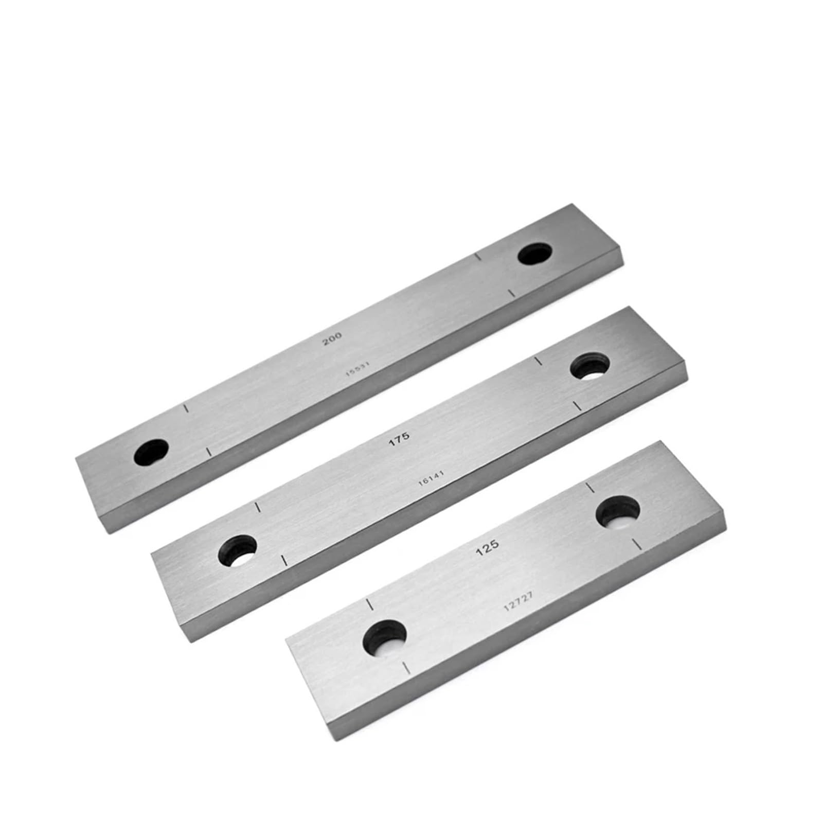 Blok wzorcowy, 8 Sztuk Zestaw Mierników Blokowych 125-500mm 0/1/2 Klasy Suwmiarka Blokowa Inspekcja Miernik Blokowy Przyrządy Pomiarowe(2 Grade)