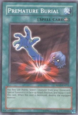 Yu-Gi-Oh! - Entierro prematuro (RP02-EN012) - Retro Pack 2 - Edición ilimitada - Común