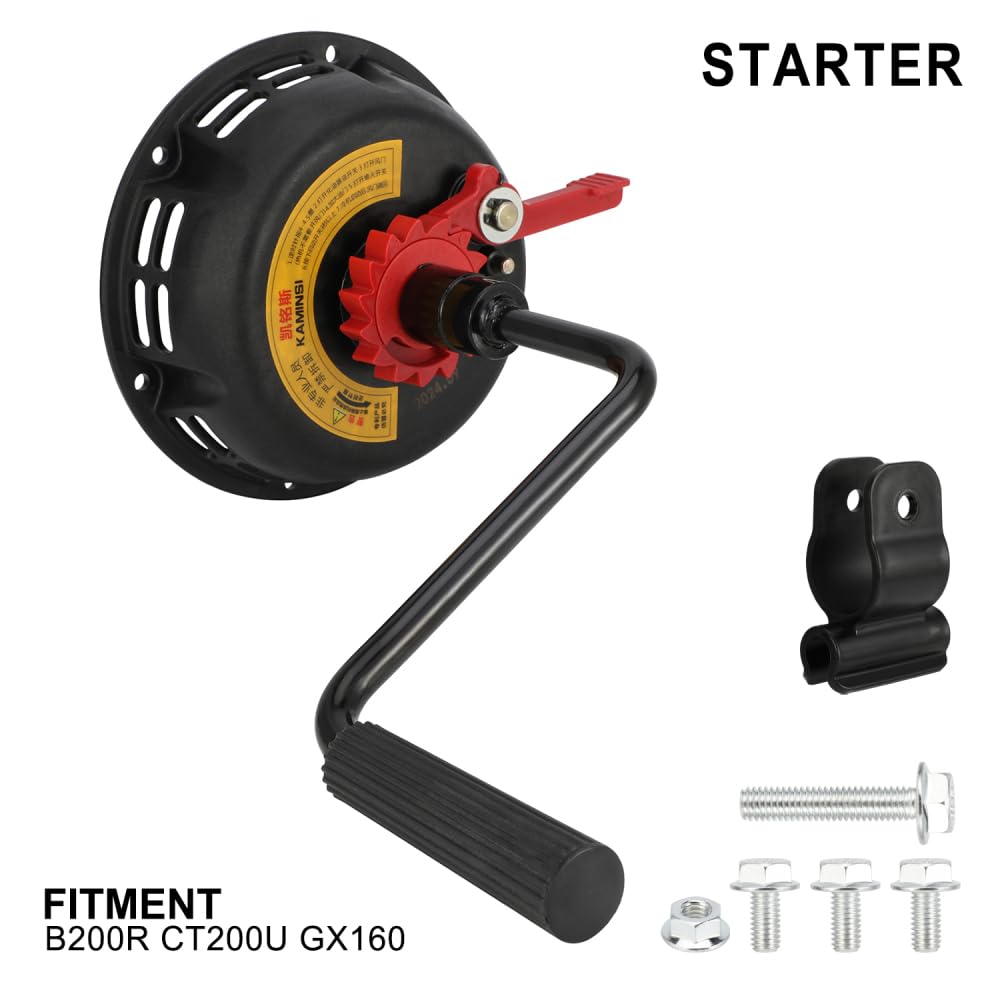 Motore di avviamento per motocicletta, sistema di avviamento a strappo senza fune per motore Honda GX160 per Coleman B200R CT200U