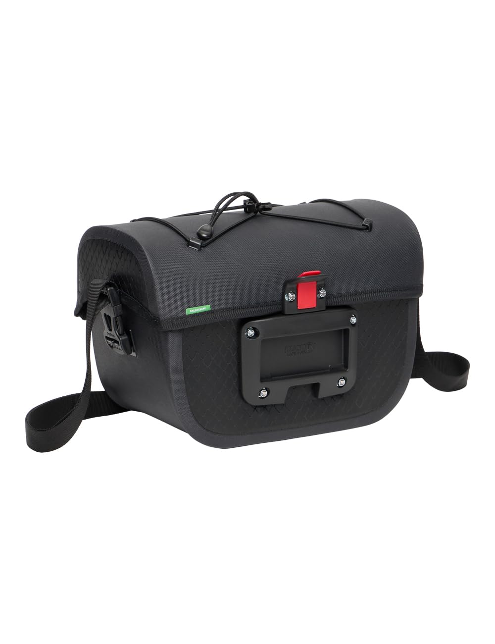 VAUDE Aqua Box 4 (rec), 6 Liter Lenkertasche für Radreisen, wasserdicht verschweißt, Made in Germany
