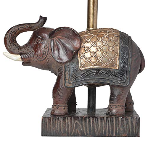 Elegant Designs Lt3305-Bwn Festive Elephant Table Lamp, Brown #TOP6