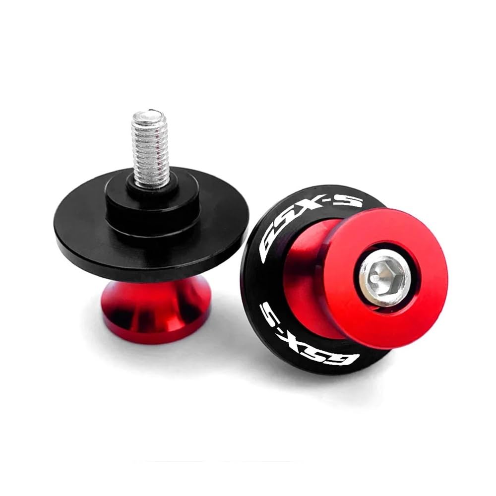 Bobine de culbuteur M8 rouge pour béquille d'atelier Suzuki GSX-S1000GT de voyage