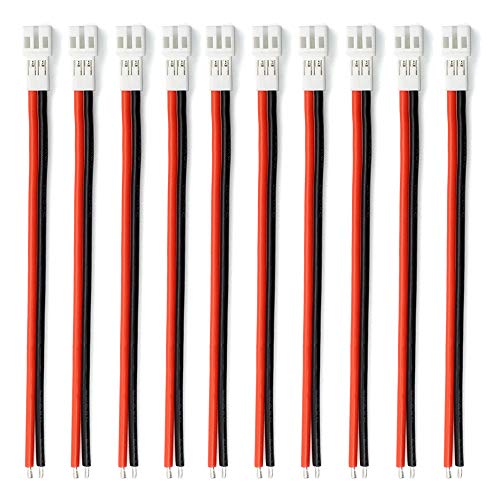 Tiny Whoop JST-PH 2.0 Lot de 10 connecteurs Femelles pour Batterie JJRC H36 H67 Blade Inductrix Eachine E010 E013