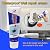 ErYao 2 pcs Wall Crack Repair Paste White Latex Wall Patch Scuff Repair Cream Waterproof No Corrosive No Formaldehyde, for Repair Wall Damage, Dirt, Peeling, Holes, etc. (Blue)