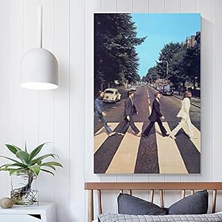 KFMD Poster vintage de groupe de musique rock The Beatles Poster décoratif sur toile pour salon, chambre à coucher 30 x… - Les Beatles, Paul McCartney, John Lennon, RIngo Starr, George Harrison KFMD Poster vintage de groupe de musique rock The Beatles Poster décoratif sur toile pour salon, chambre à coucher 30 x… – Image 5