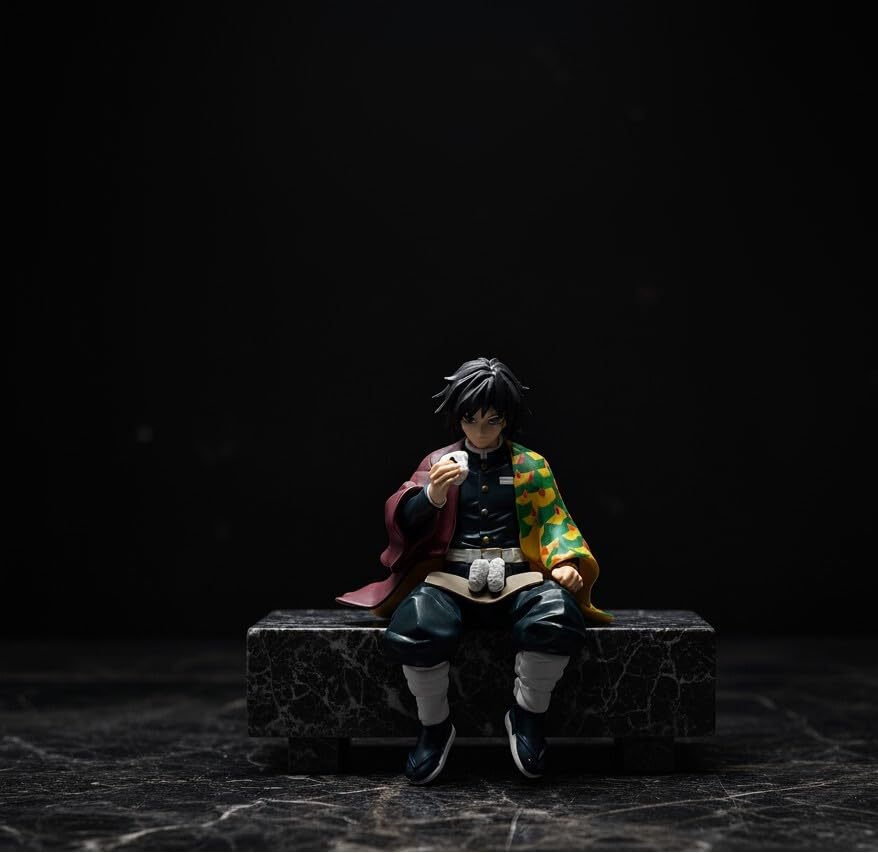 Image of Awestuffs Giiyu Sitting Action Figure Limited Edition for Car Dashboard, Decoration, Cake, Office Desk & Study Table