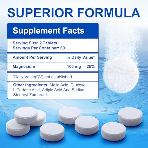 hydrogen water tablets 120 tablets hydrogen tablets for drinking water-support brain health amp cognitive function energized water-non-gmo amp gluten free