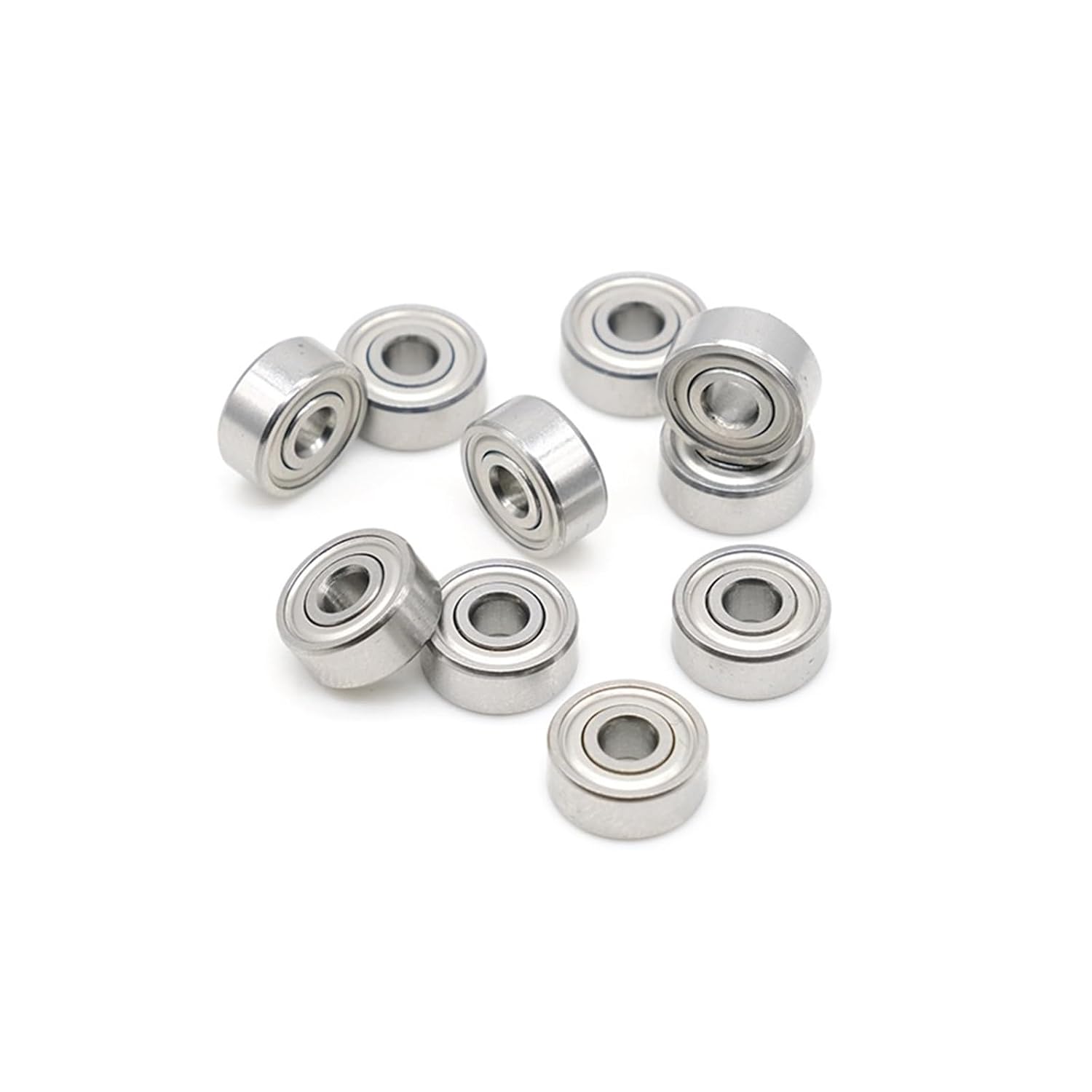 10Pcs R2ZZ ABEC-9 Inch Ball Bearings 3.175X9.525X3.967