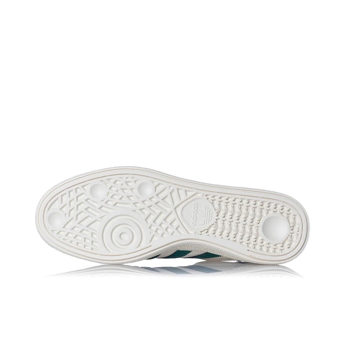 Adidas Scarpe Handball Spezial Bianco E Verde (Sistema Taglie Calzature EU, Adulto, Numero, Media, 42)