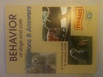 Paperback BEHAVIOR of dogs and cats Questions & answers Book