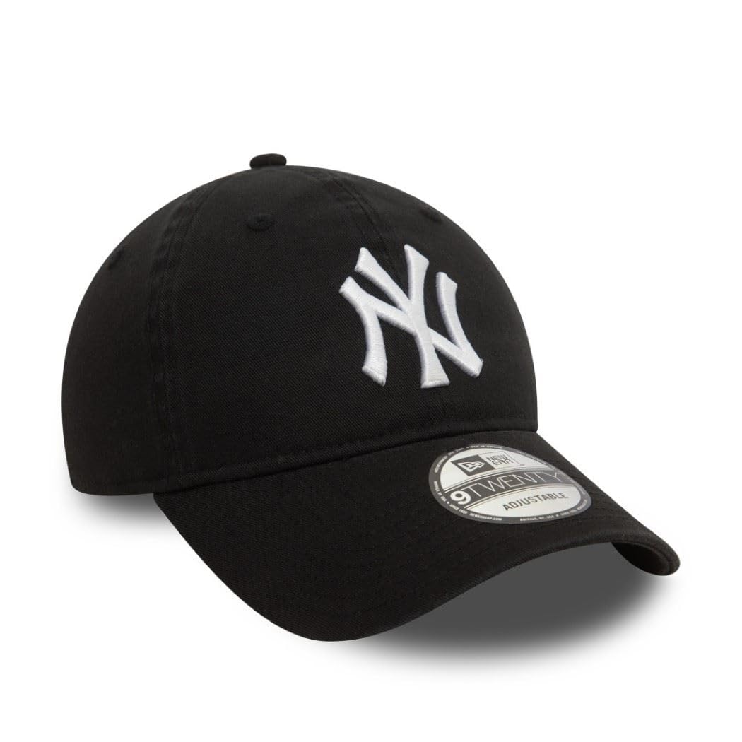 New Era New York Yankees MLB Washed Black Adjustable 9Twenty Cap, New York Yankees #35381 - Image 3
