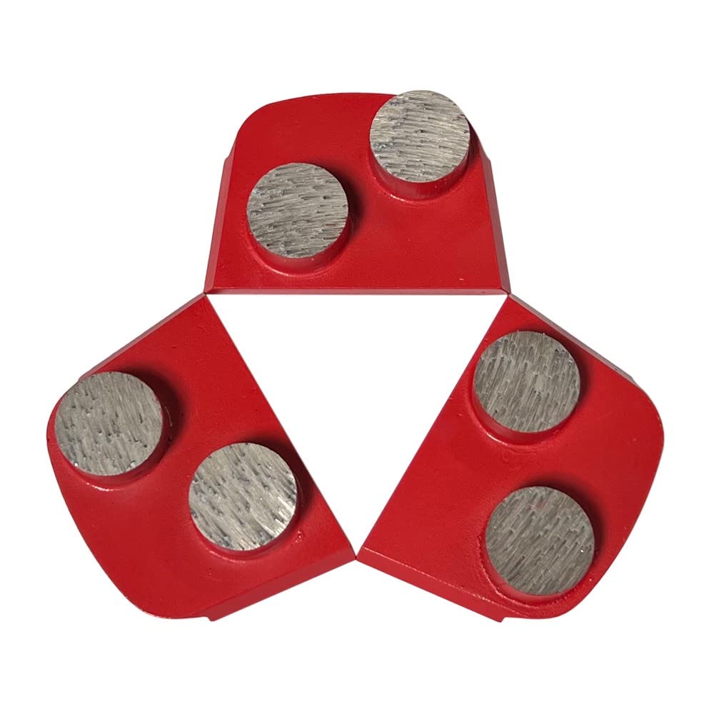 Diamond Grinding Discs for Lavina and Edco Magnatrap Grinders, Set of 3, Medium Bond, 18/20 Grit