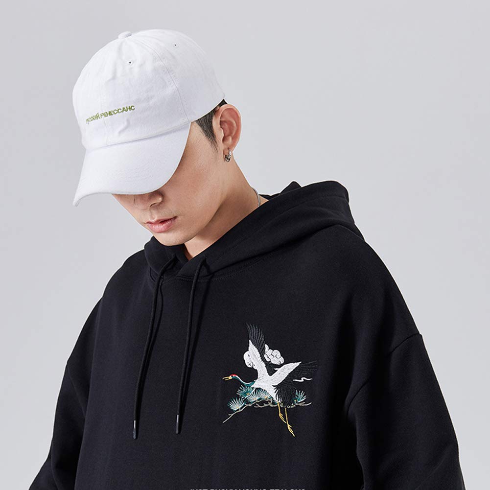 Felpa con Cappuccio Tenere Caldo Ragazzi Fodera in Pile Oversize 3D Personalizzato Ricamo con Tasche Manica Lunga Abiti Invernali Termico Unisex Cotone Hip Hop Felpa con Cappuccio da Uomo M-XXXL