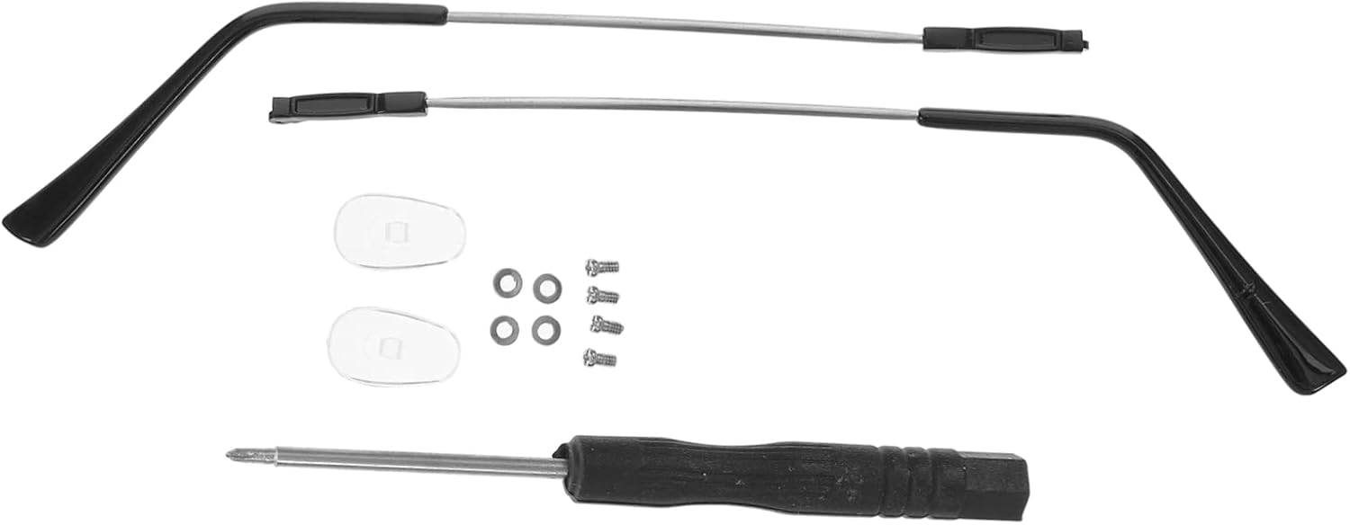 5pairs Eyeglasses Replacement Temple Glasses Replacement Temple Comfortable Fit Non-Slip Arms