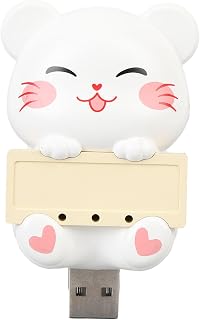 Ruhige Laufende Luft Ionisator Negativer Ionluftreiniger Ruhiger Lauf mit Geringem Energieverbrauch Luft Ionisator für Home Office Geruchsstaubentfernung Lebende Geräte (Katze)