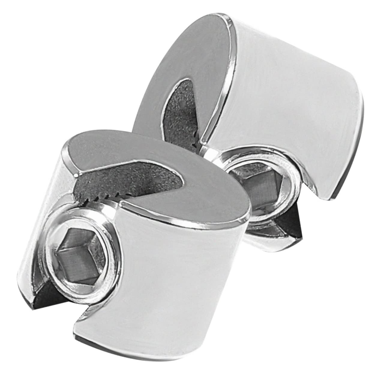 Cabilock Stainless Steel Chuck Cable Clamp Rope Clamp M4x2 Fastener Wire Rope Cable Clip Wire Crimp