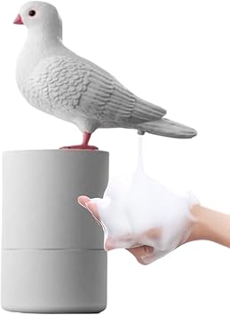 Bird of Peace Foam Soap Pump - 300 Ml Automatic Touchless Soap Dispenser for Kitchen & Bathroom White