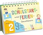 Mein Schulstart- und Ferien-Countdown: Ein tierisch guter Wochenkalender | Aufstellbuch (Kleine Geschenke zur Einschulung & für die Schultüte)
