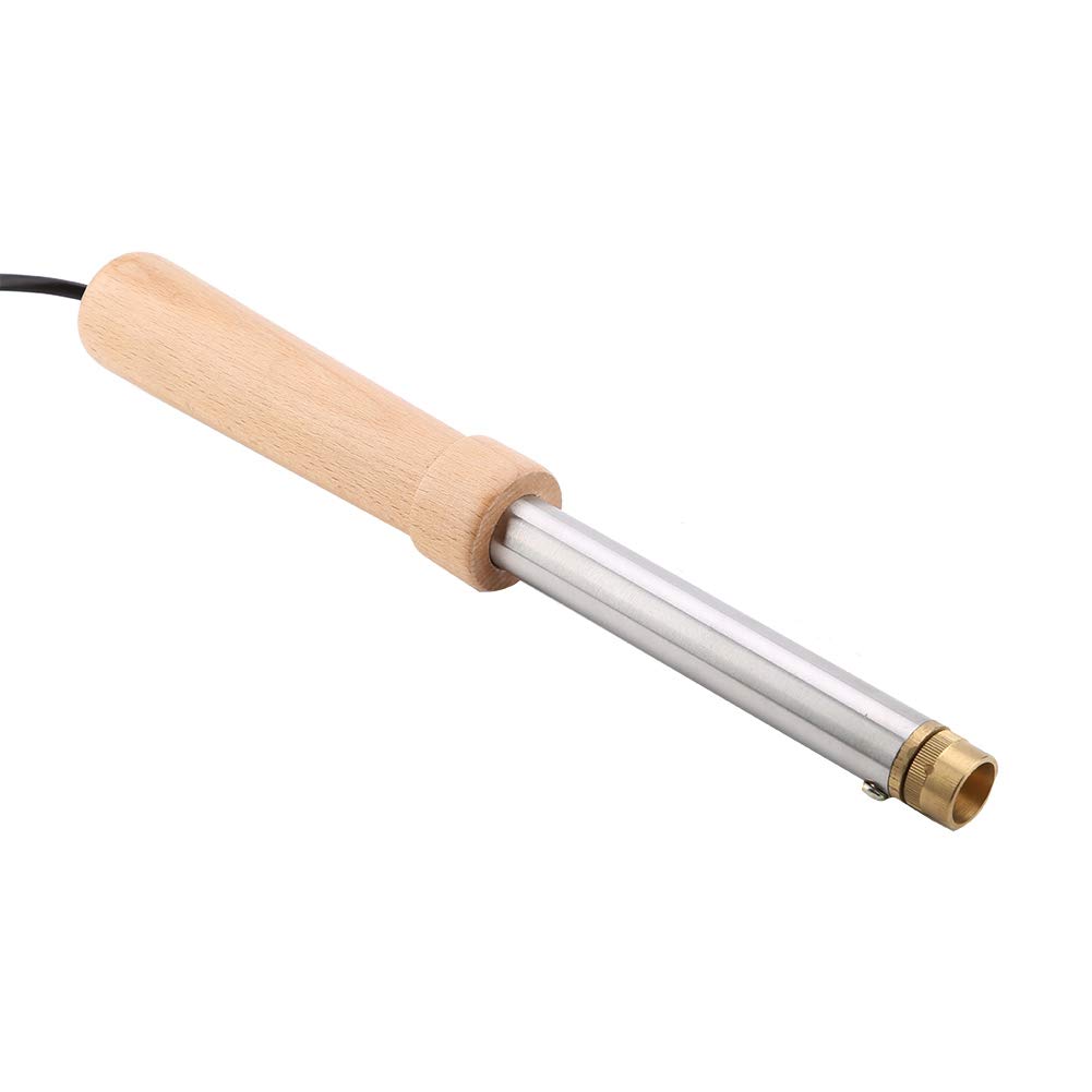 Cosiki Carnaval Commerçant Écorneur de Corne, écorneur électrique de Veau de Bloc de cuivre Avant, 220V 1 PCS Bonne Ferme de Moutons de Conduction Thermique pour Les Poulets de bétail